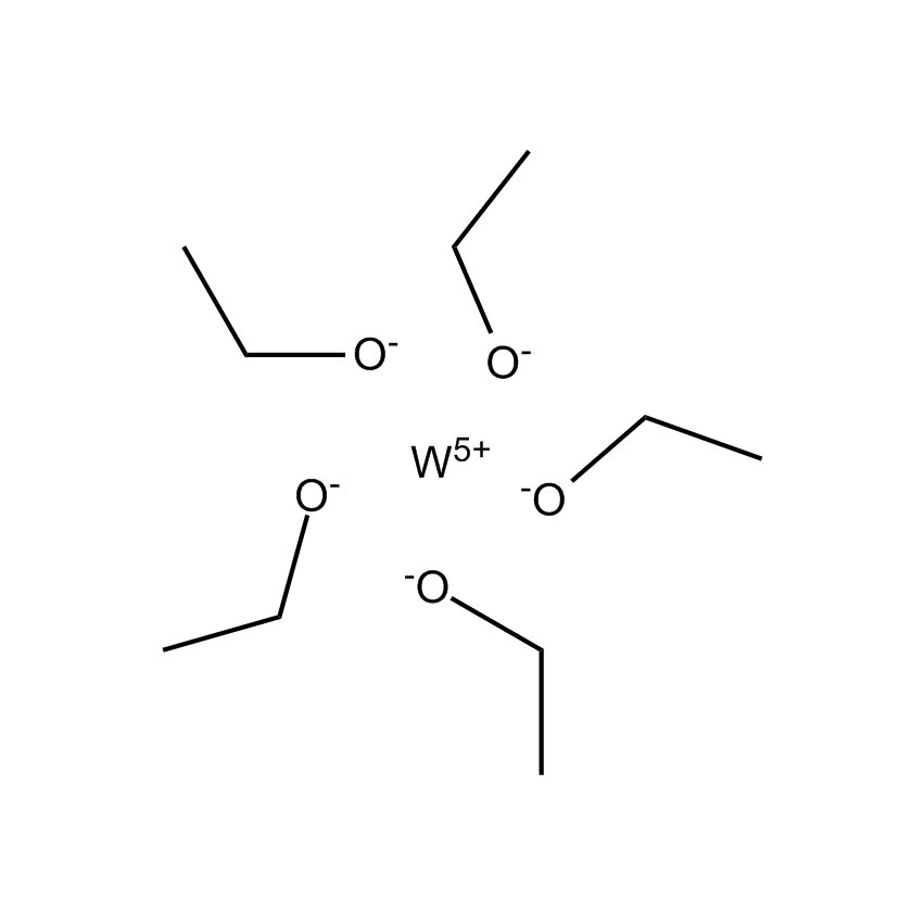 Tungsten(VI) ethoxide Chemical Structure